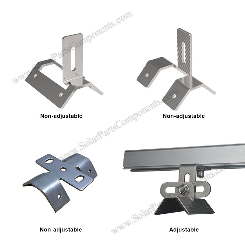 multifunctional metal clamp for solar mounting system