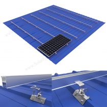 pv panel adjustable metal roof hook, SPC-CK-02