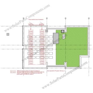 Ballasted flat roof mounting systems