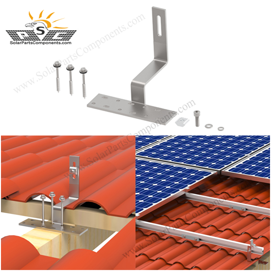 clay tile roof mounting system