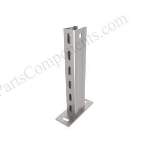 Solar Ground Mounting System-Carbon Steel-IV-Type Pillar with flange