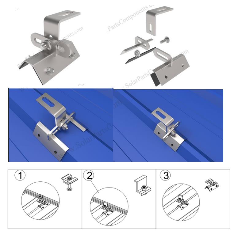 Solar Panel Universal Mounting Clamps rail free