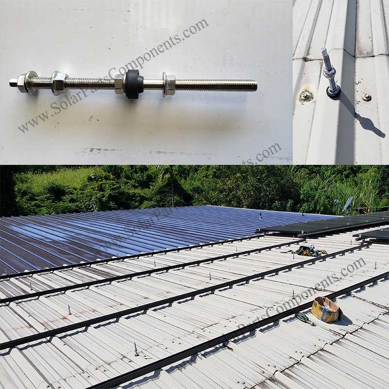 solar anchor bolts for steel