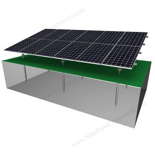 solar ground mount racking systems-1