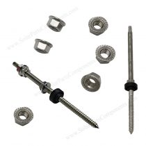 flange nut M8×1.25mm for hanger bolts