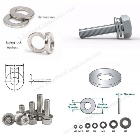 flat washer din, stainless steel
