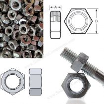 hexagonal nuts stainless steel for bolt and screws