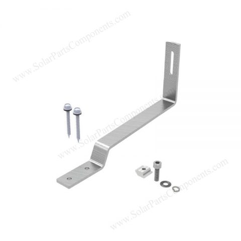 Solar Flat Tile Roof Hooks Non-Adjustable Side Mount-4