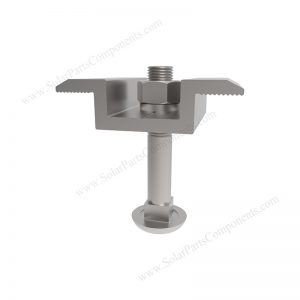 Solar Ground Mounting System-Carbon Steel-N-Type-mid clamp Solar Ground Mounting System-Carbon Steel-N-Type-mid clamp