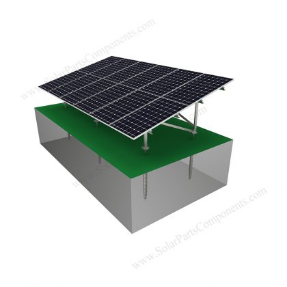 Solar Ground Racking System for Carbon Steel-N Type