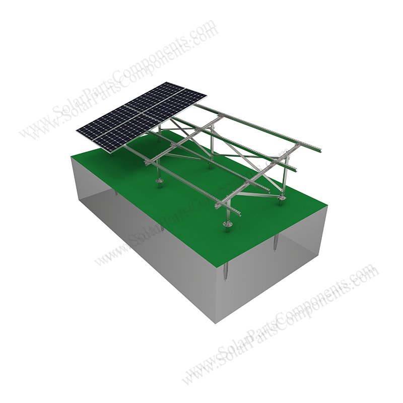 Solar Ground Racking System-Carbon Steel-N Type-5