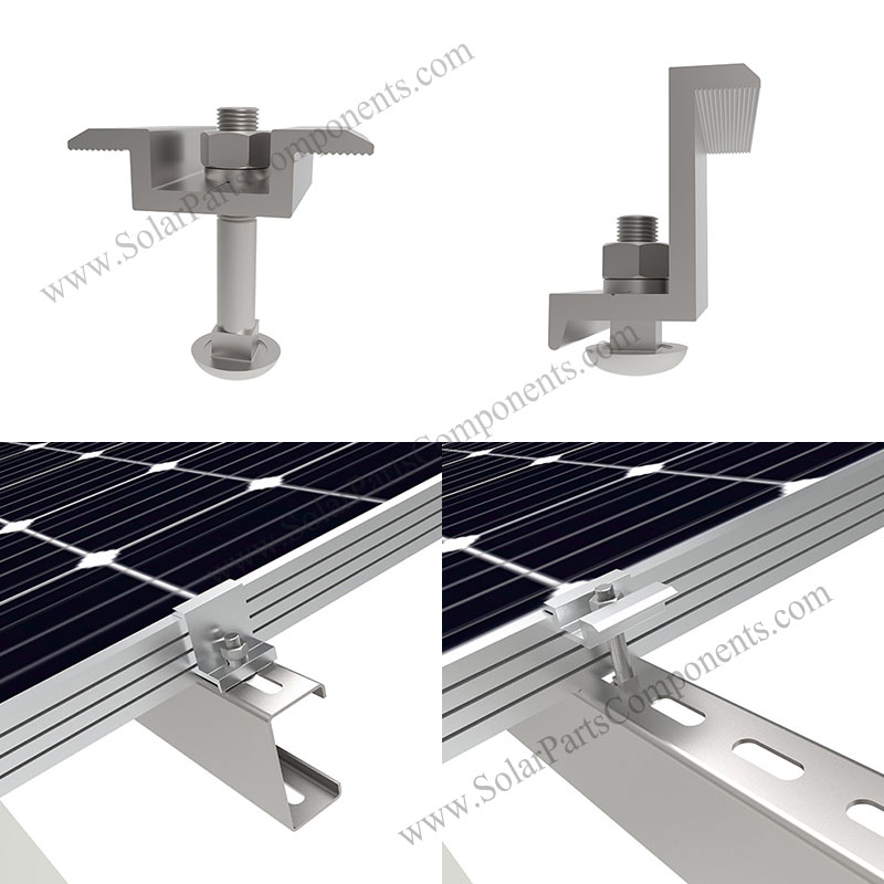 pile ground mounting system for carbon steel