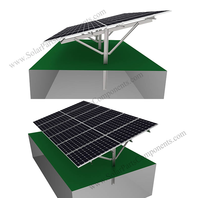 Solar Pole Ground Mount