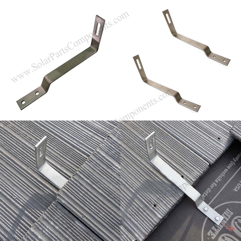 Solar flat Tile Roof Hook