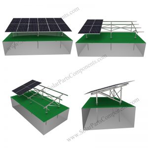 solar ground racking system for C-carbon steel