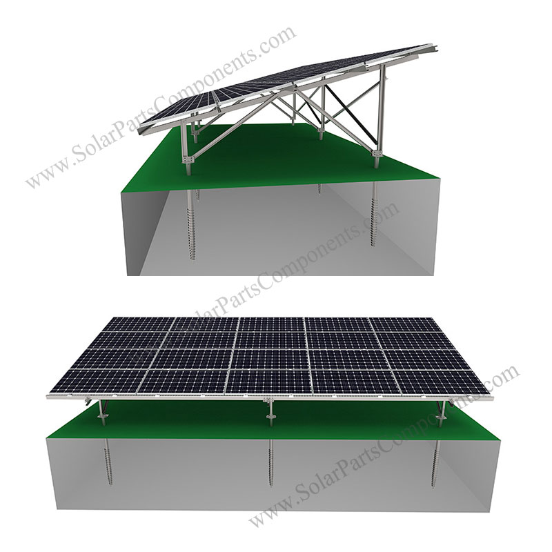 pv ground racking system