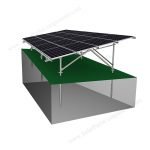 solar slope ground mounting for carbon steel-2