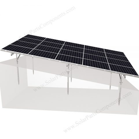 solar slope ground mounting for carbon steel-7