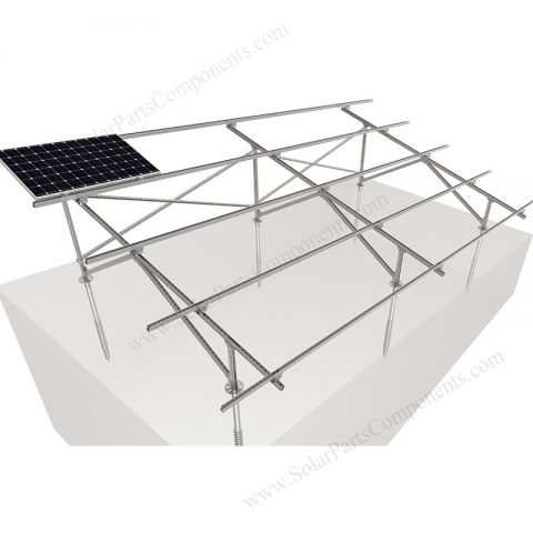 solar slope ground mounting for carbon steel-9
