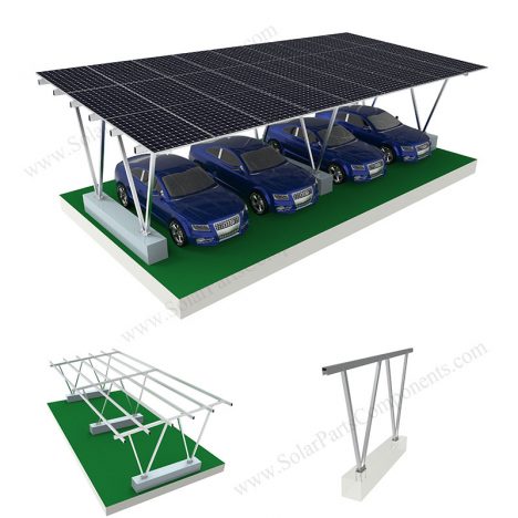 aluminum solar carport