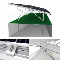 pv ground mount system aluminum slope
