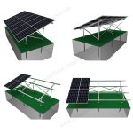 aluminum solar panel mounting system, SPC-GA-2V-N