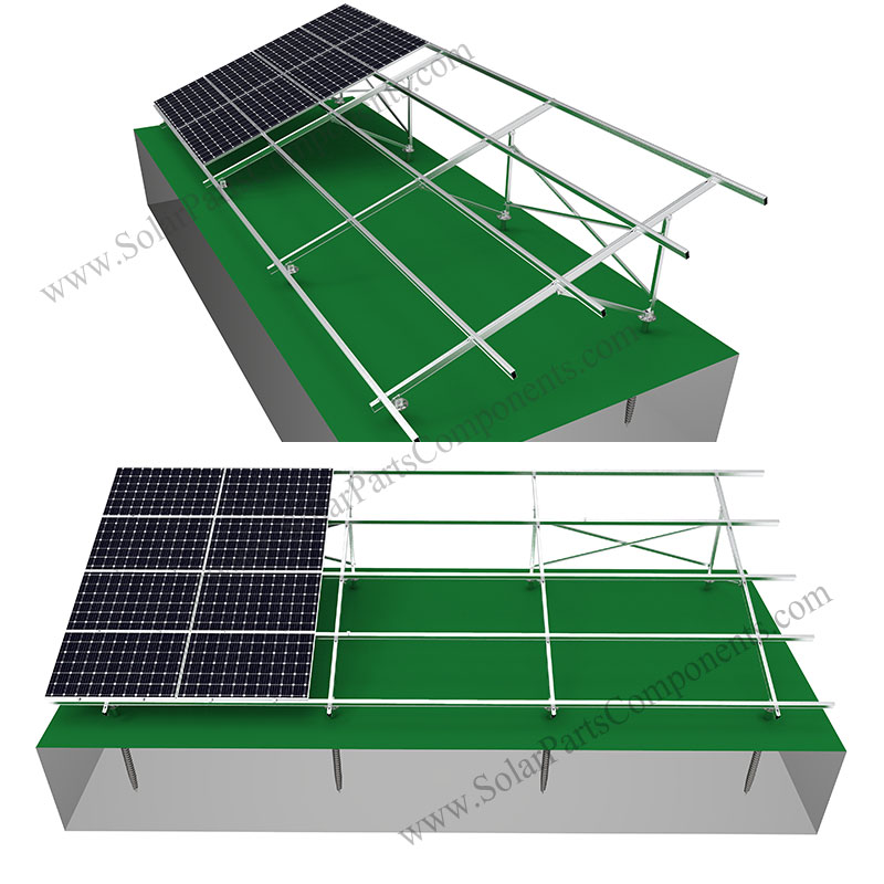 aluminum solar panel mounting system