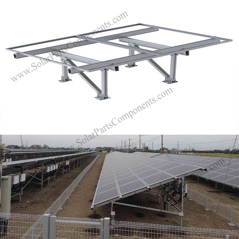 Aluminum solar ground mounting