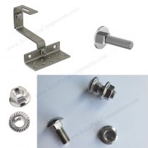 metric carriage bolt m10 for solar tile hooks