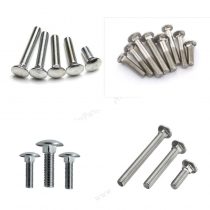 carriage bolt, mushroom head with square neck