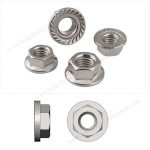 serrated flange hex nuts M10