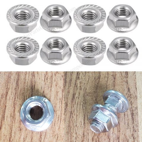 M10 flange nuts for solar mounts