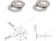 M10 flat washers