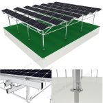 greenhouse solar mounting system