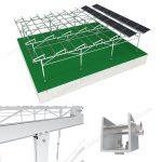 farmland solar ground mounting system