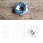 M10 hex nuts