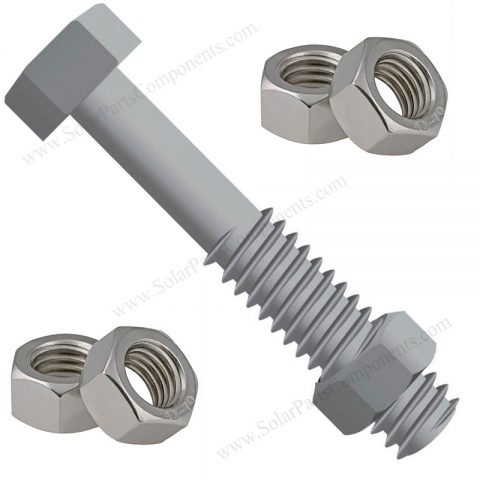 hexagonal nuts stainless steel M12