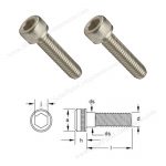 M10 hex socket screw