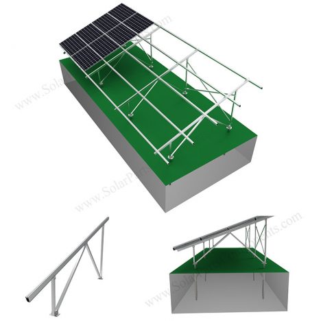 pv ground mount aluminum SPC-GA-4H-W