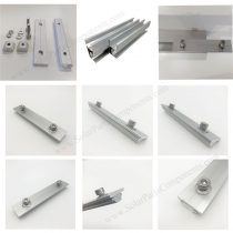 rail splice joints for solar panel