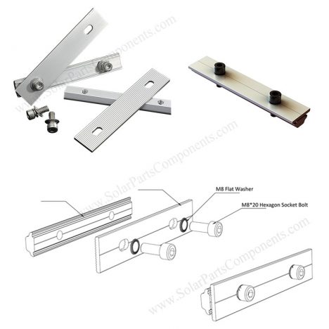 rail splice bar for solar mounting rail splice bar for solar mounting