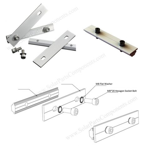 rail splice bar for solar mounting