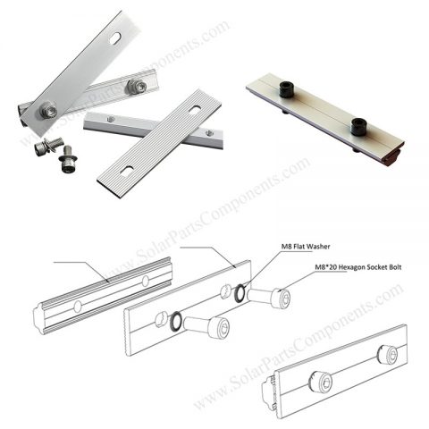 rail splice bar for solar mounting