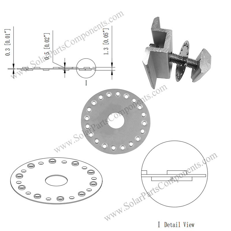 Solar Grounding Clip