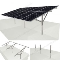 single pile ground mounting