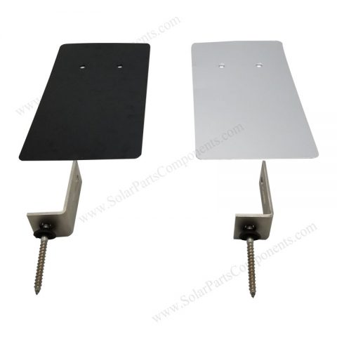 solar roof mounting flashing plate