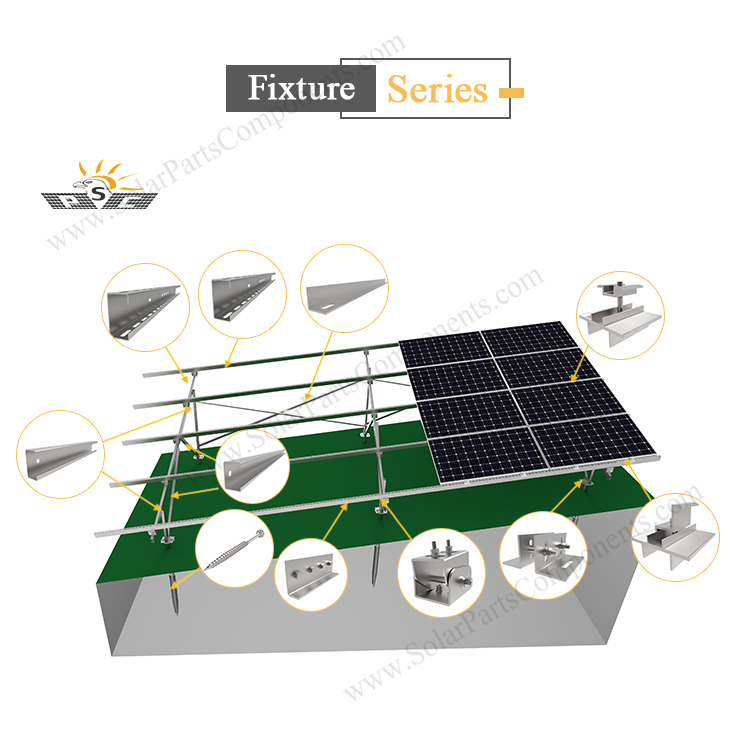  Solar Slope Ground Mounting Systems supplier