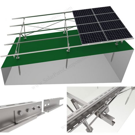 Solar Panel Sloping Ground Mounting Systems