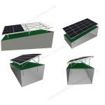 Solar Ground Mounting System for Slope
