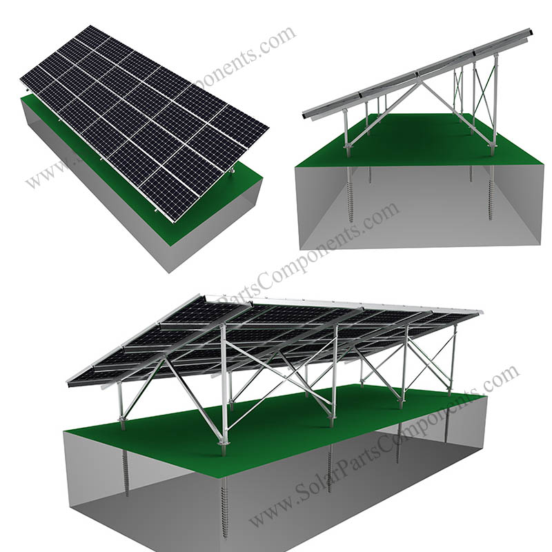 Solar Panel Ground Array